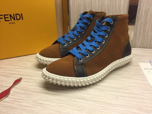 Fendi High-Top Fashion Men Shoes--006